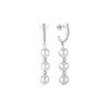 Eternal Elegance Triple Pearl Earrings